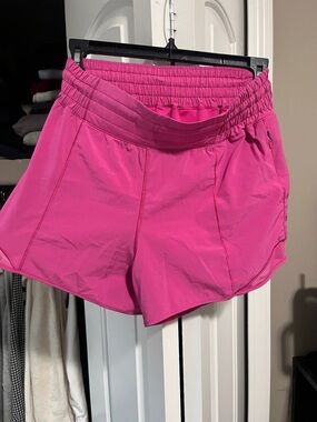 lululemon athletica Women's Hot Pink Athletic Shorts